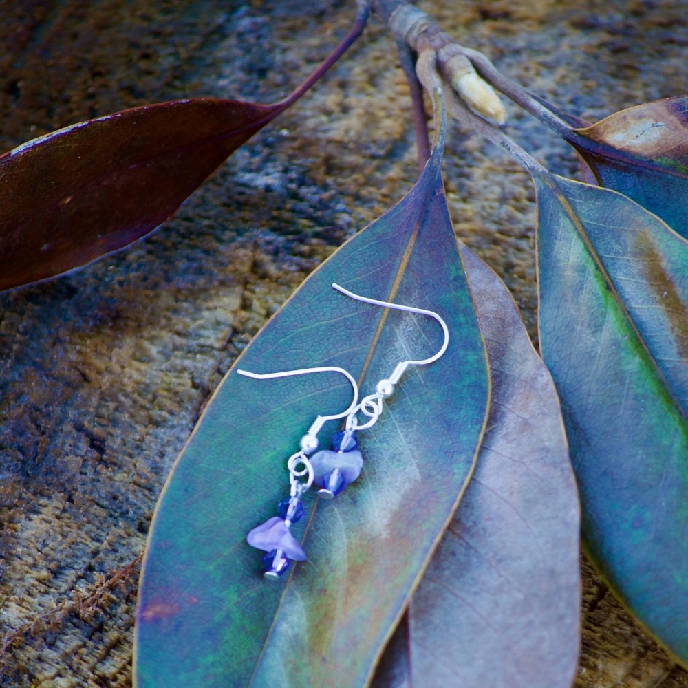 Amethyst Dangle Earrings